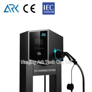 RFID And LCD Display 400V Wallbox Commercial EV Charger