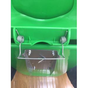 50L plastic dustbin garbage waste bins trash can for the street types of waste