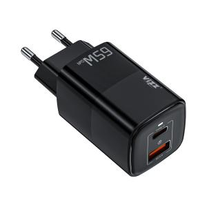 Super Fast 65w GaN Charger Type C Dual Port QC3. 0 Quick Charging