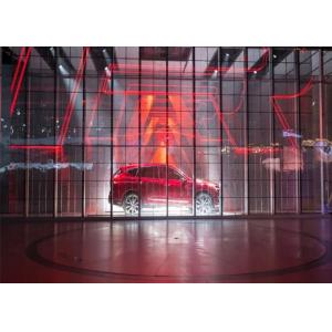 Beautiful Stylish Transparent LED Video Wall 2.5*7.8mm Pixel Distance Fine Image