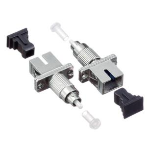 Multimode FC Male To SC Female Hybrid Optic Adapter