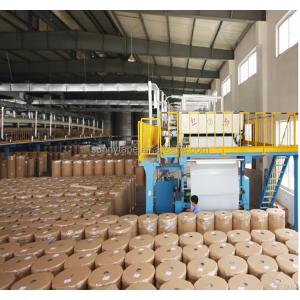 40 45mic Clear BOPP Water Acrylic Tape Jumbo Roll Customized Colors And Logos