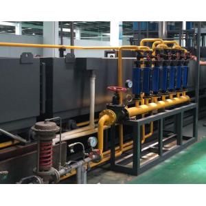 China 10000*1000*250mm Tunnel Aluminum Brazing Furnace Cooling System 620 Degree 600mm / Min on sale