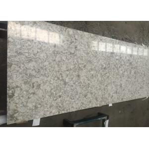 Natural Stone Looking Quartz Composite Worktops , Custom Cut Stone Table Top