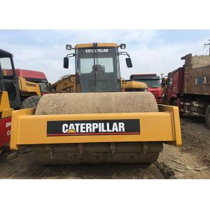 Cat CS533 Second Hand Road Roller , 125kw Used Vibratory Roller Weitht 22T