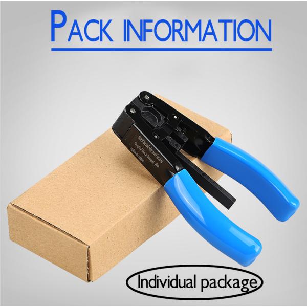 Mini 2.1X 16 Mm FTTH Drop Cable Stripper 1 Core 2 Core Carbon Steel Material