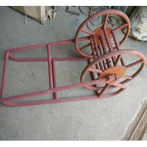 Mobile Anti Twist Wire Rope Reel Stand Cable Drum Pay Off Stand