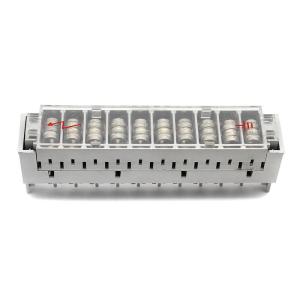 ABS PBT Terminal Block Interface Modules For 3 Pole Gas Tube Arrester