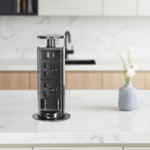 Universal Power Kitchen Socket Sacar El Enchufe De La Cocina Hidden Tabletop Pop