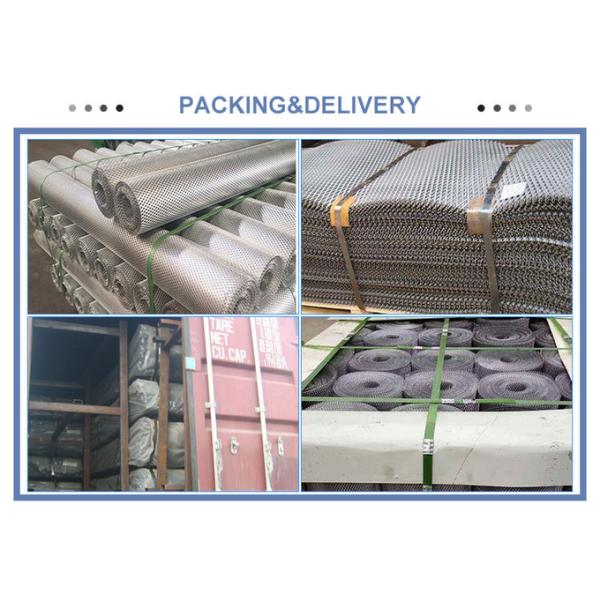 Building Expanded Metal Mesh Galvanized Diamond Mesh Metal Fence Panels