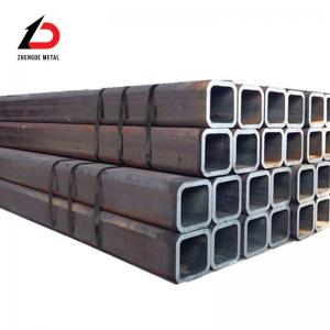 Cheap                  China Factory S235jr Ss400 S235j0 A572 Carbon Steel Rectangular Seamless Tube Low Carbon Seamless Steel Tube Galvanzied Rectangular Tube for Building Material              for sale