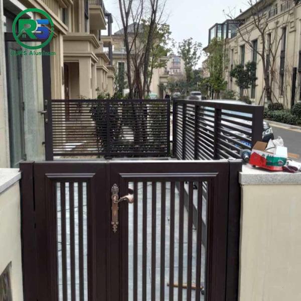 Quality Reasonable Aluminium Vertical Slat Balustrade Privacy Panels Customized wholesale