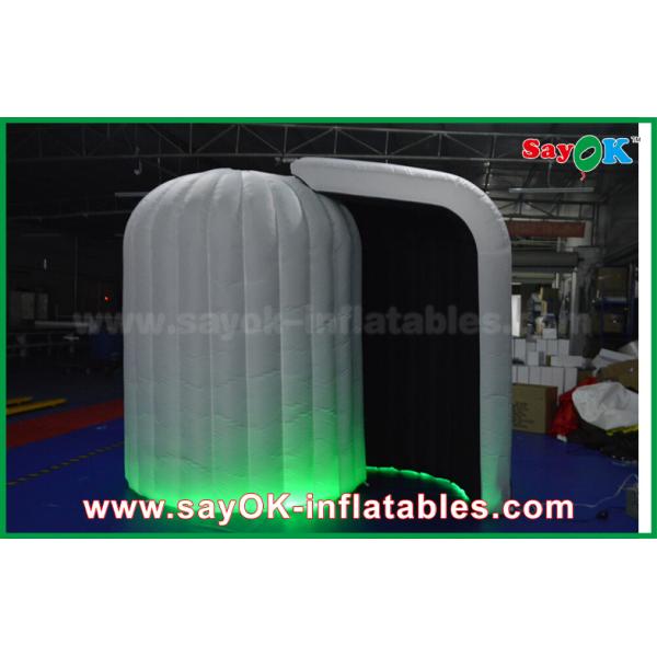 Inflatable Photo Booth Hire 3mL X 2mW X 2.3mH Inflatable Igloo Photo Booth Dome Tent With LED Light