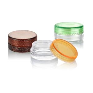 Cheap Base Material ps Eye Cream Jar 2.5ml 3ml 5ml Empty Cream for Cosmetic Industrial for sale