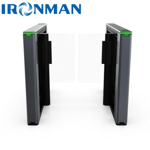 Quality Smart Speed Turnstile Gate Biometric Access Control Mall Airport Fast Entry Anti Climb Metal Waterproof High Security wholesale
