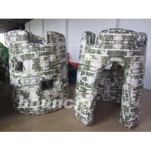 PVC tarpaulin Inflatable Army Bunker for Paintball Field Equipment