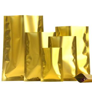 China Custom Printed 3 Sides Heat Sealed Plastic Bag Pouch, Food Vacuum Storage Packing 3 Side Seal Bag on sale