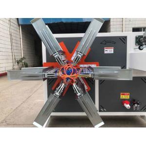 50-160 Mm Plastic Pipe Coiler With Strapping Machine For PE Corrugated Pipe