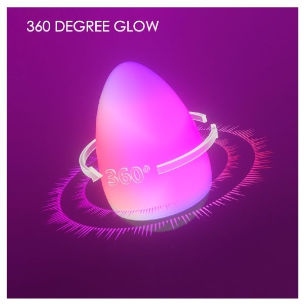 Versatile Portable Table Lamp Remote Control Wobble Egg Table Lamp