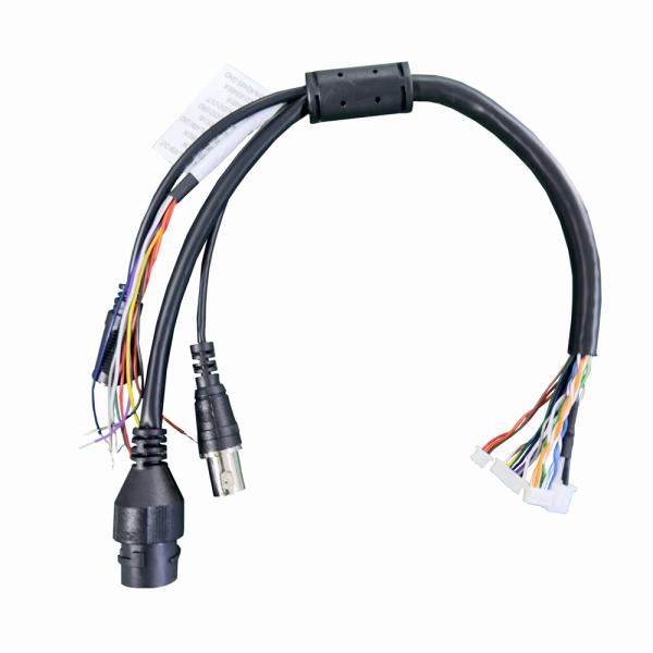 Quality Factory Manufacturing Custom Wiring Harness Tape IP Camera Tail Cable wholesale