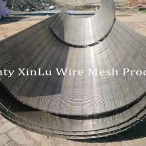 Wedge Wire Flat Panel Johnson Screen Mesh with Flat Plate Dewatering Screen