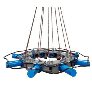 4-18 Module Hydraulic Pile Breaker for 30-40T Excavator with 1700-2000mm Pile Breaking Diameter Range and for Pile Breaking