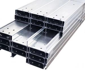 China 41x41 Polished Stainless Steel Channels 50mm 25mm Structural Galvanized C Purlin on sale