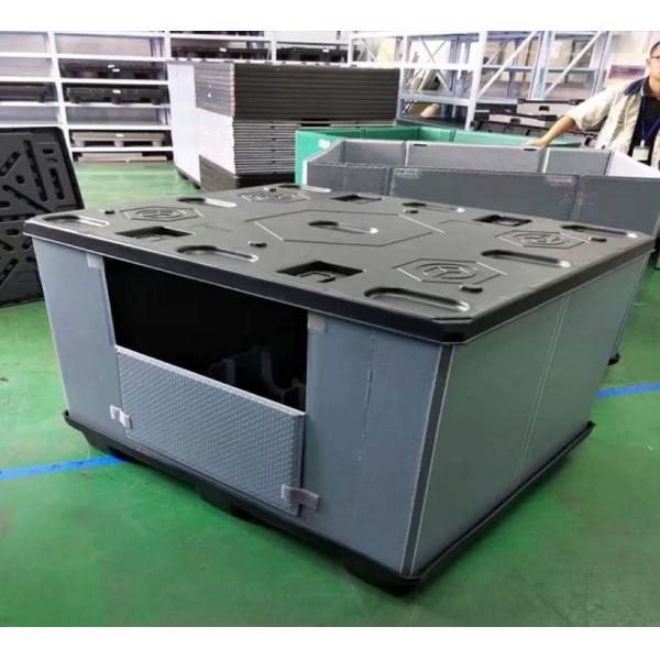 Polypropylene Plastic Pallet Box Durable Material Structure And Corrosion