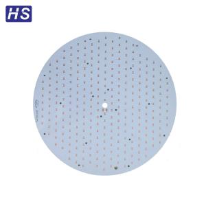Cheap Aluminium Based PCB Round LED PCB Single Sided For LED Cell Lighting for sale