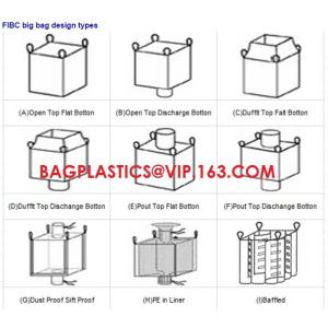 Jumbo bags PP Top Open Bags PP Inner Corner Bags PP Circular Ton Bags PP Single
