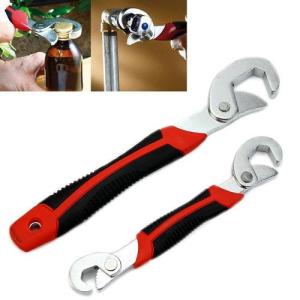 Cheap New 2PC Snap'N Grip 9-32mm Adjustable Wrench Spanner Universal Quick Multi-function for sale