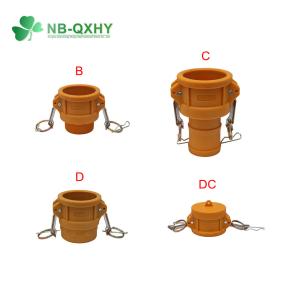 Nylon Camlock Coupler Disconnect Hose Fitting with Male Thread Distribution