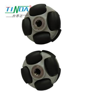 China Customized Load Omni Directional AGV Wheels with Ball Bearings on sale