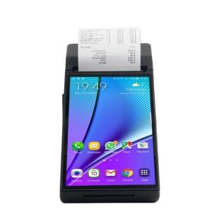 Android Handheld POS with Printer Terminal 1GB DDR3 8GB EMMC Capacitive Touch