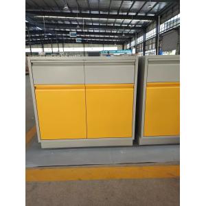 1500mm Laboratory Working Bench Side By Side Doors Two Drawers Chemical Lab