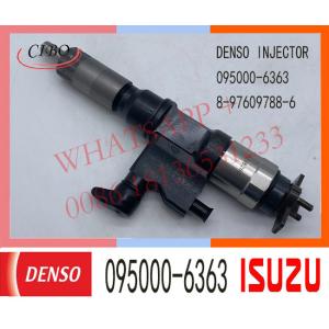 For ISUZU 4HK1 6HK1 8-97609788-6 095000-6363 Fuel Injector 8976097886 0950006363