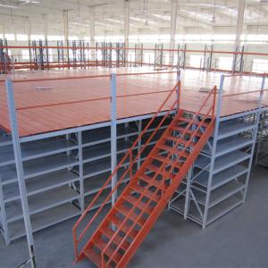 Custom Heavy Duty Steel Rack / Mezzanine Floor Attic Storage Shelves