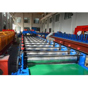 1.2 Inch Single Chain Drive Glazed Tile Roll Forming Machine With Material Width
