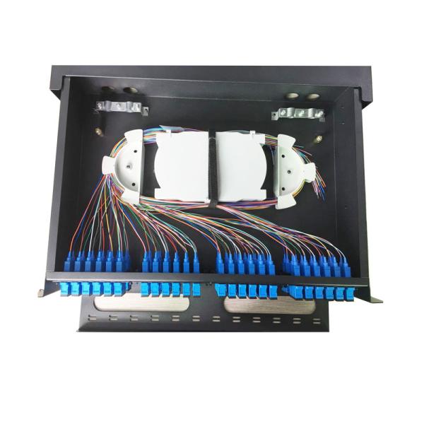 Rack Mounted MPO/MTP Fiber Optic Patch Panel 2U 3U 19 Inch 48/96 Fiber SPECC