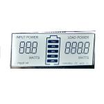 Monochrome Small 6'Clock Positive TN 50 Pin Lcd Display 6 Digit 7 Segment