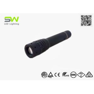 Mini Aluminum Adjustable Focus LED Flashlight AAA Battery Powered