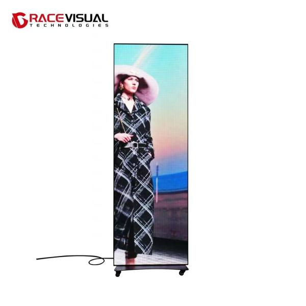 Quality IP series-P2.5mm I Poster Indoor led screen, 3840Hz High Refresh Rate, WIFI control Indoor LED Screen With Wheel Base wholesale