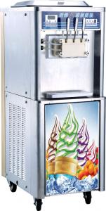 China BQ833 Floor Soft Ice Cream Commercial Refrigerator Freezer With Mixing Design on sale