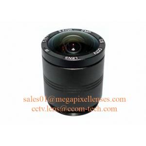 Cheap 1/1.7&quot; 1/1.8&quot; 3.2mm F2.0 12Megapixel CS mount 160degree wide angle lens, 4K CS lens for CCTV IP cameras for sale