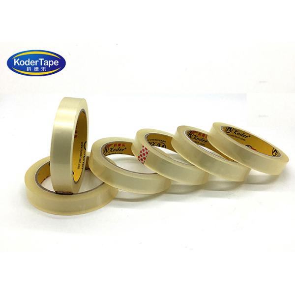Quality Waterbased Super Transparent Packaging Office Use School Bopp Stationery Tape wholesale