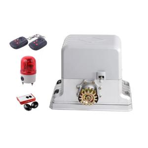 Silver Color Aluminum Automatic Sliding Gate Opener Heavy Duty With Remote