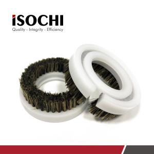 White Pressure Foot Cleaning Brush Soft Bristles For BTF Router Machine