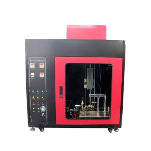Professional Flammability Testing Equipment , Vertical Flammability Chamber