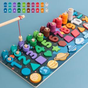 Creative Baby Developmental Toys Universe Six In One Logarithmic Board