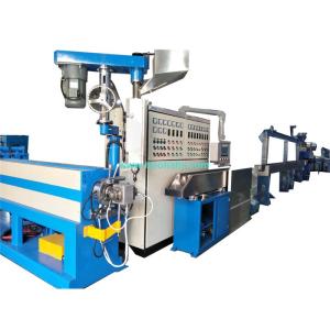 100 MM Full Automatic Cable Extruder Machine Single Screw Cable Making Machine